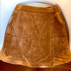 Tan corduroy skirt